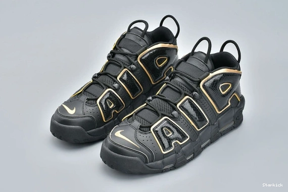 AIR METALLIC GOLD NIKE MORE “FRANCE” AV3810-001 UPTEMPO BLACK 0714